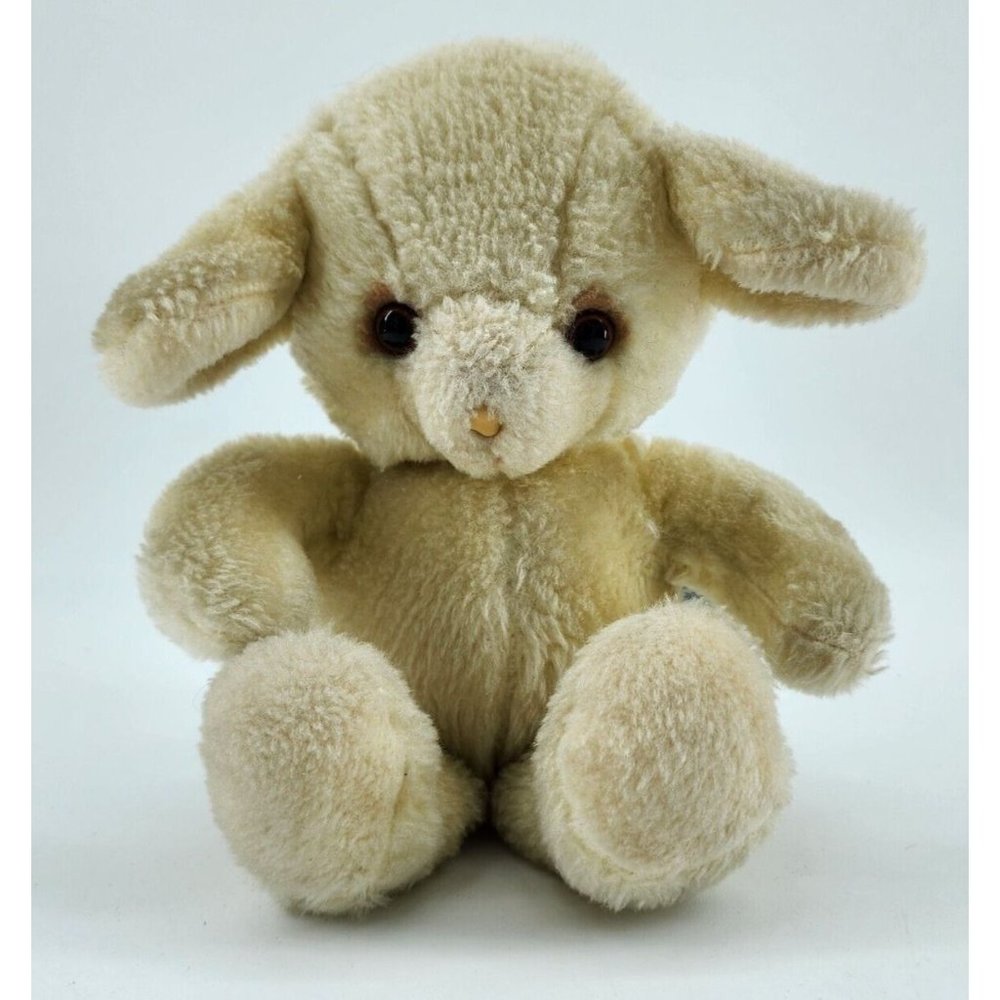 VERY RARE Vintage Knickerbocker Animals of Distinction Sheep Lamb 10" Plush Toy